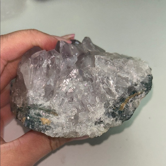 Amethyst Crystal Cluster Home Accent - Picture 4 of 4